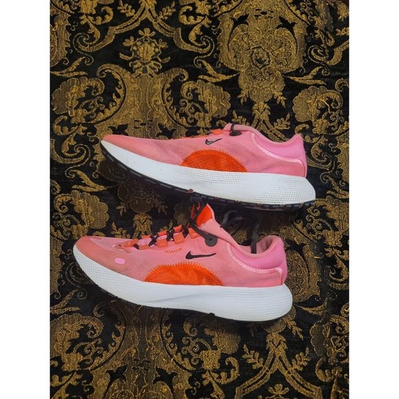 Nike Women's React Escape Run Running Shoes Pink Glow/Black CV3817-601 US 8 - Picture 1 of 12